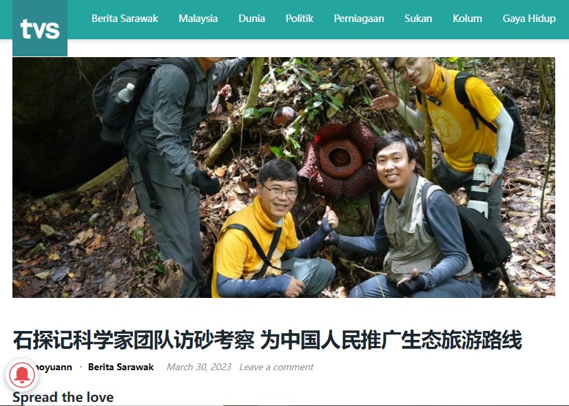 TVS报道石探记科学家团队